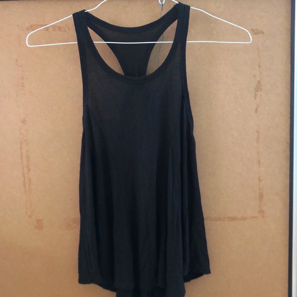 Forever 21 Tops - Forever 21 Black Soft Racerback Tunic Tank